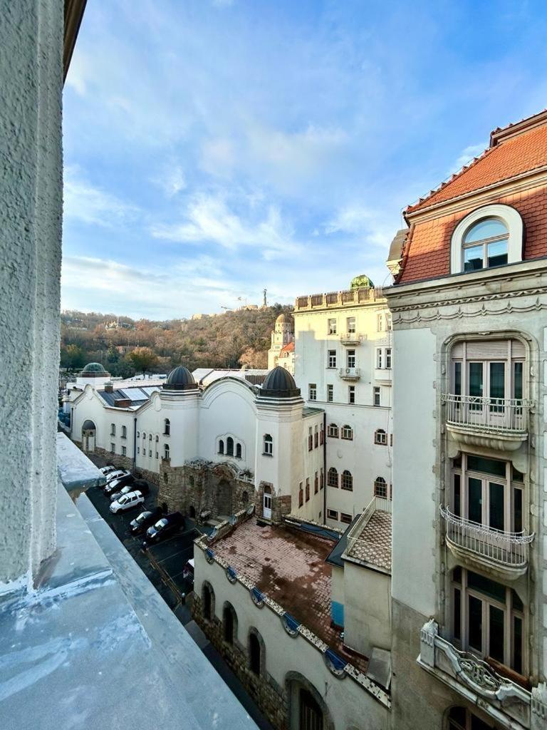 Gellert Danube Panorama Apartment Budapest Bagian luar foto