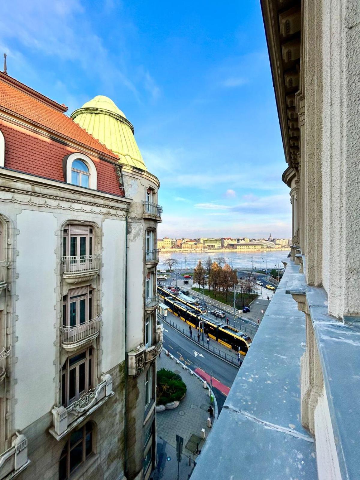 Gellert Danube Panorama Apartment Budapest Bagian luar foto